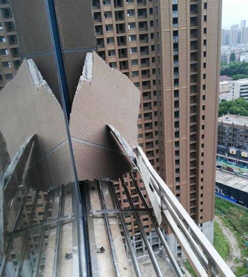 外墻保溫材料脫落