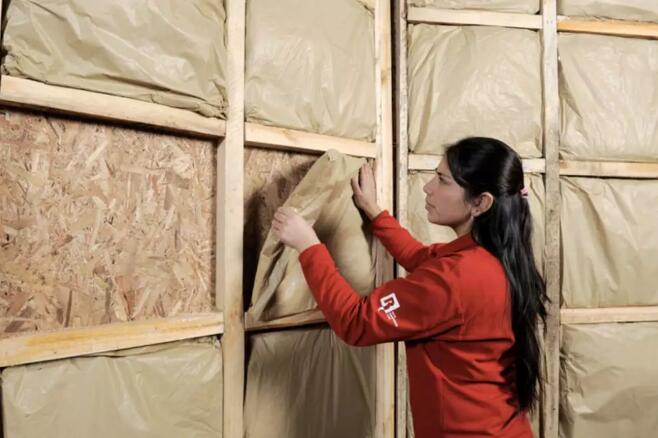 植物根做成的建筑外墻保溫材料,防火還隔音,長見識了!